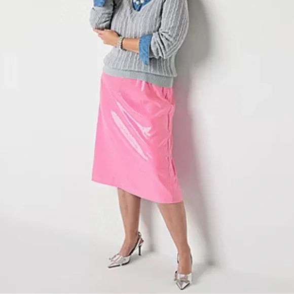 👻🎃St. John's Bay Womens Midi A-Line Skirt-Plus Size - Picture 1 of 12